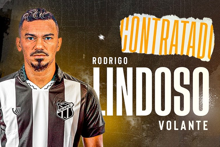 Ceará anuncia a contratação de Rodrigo Lindoso