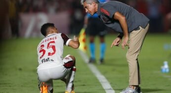 Paulo Sousa justifica ausência de Santos no time titular do Flamengo