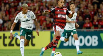 Lázaro cumpre meta contratual e recebe aumento salarial no Flamengo