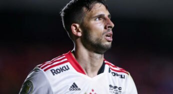 Empresa de jogador da base do Palmeiras emite nota, após atitude Calleri, do São Paulo