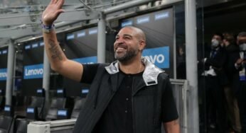Adriano Imperador revela possível jogo de despedida entre Flamengo e Inter de Milão