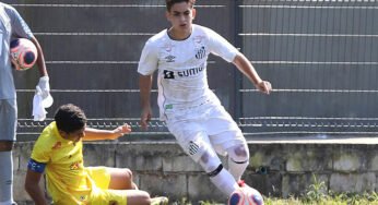 Destaque do Sub-17 do Santos, Matheus Lima negocia sua renovação com o Peixe