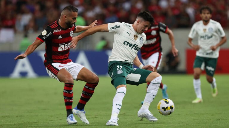 Palmeiras garante empate com Flamengo, mas segue sem vencer no Brasileirão