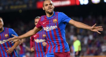 Sem espaço no Barcelona, Braithwaite é alvo de clubes espanhóis