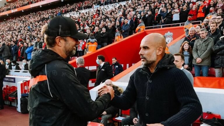 Jürgen Klopp fala sobre rivalidade com Pep Guardiola e duelo decisivo no fim de semana