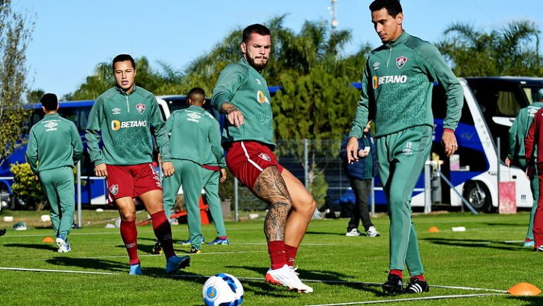 Fluminense encerra preparação para enfrentar o Unión Santa Fe; confira provável time