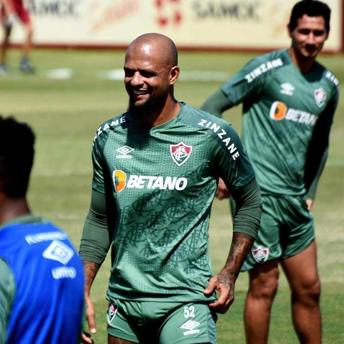 Fluminense prepara Felipe Melo e Ganso para jogo decisivo contra o Unión Santa Fe