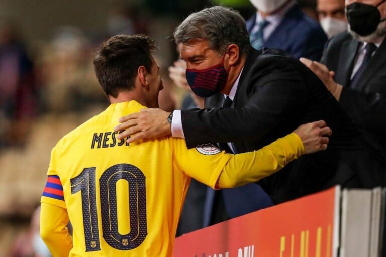 Messi está insatisfeito com declarações do presidente do Barcelona