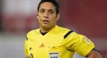 Árbitro da final da Recopa Sul-Americana apita jogo entre Santos e Unión La Calera