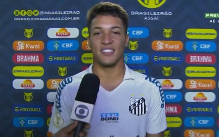 Marcos Leonardo destaca seu atual momento no Santos: “É um sonho meu”