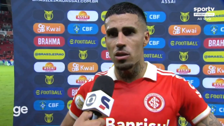 Gabriel explica empate do Inter com Avaí: “precisamos acelerar”
