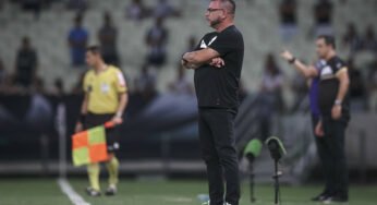 Após empate, Turco Mohamed fala sobre empate e reclama das condições do gramado na Arena Castelão