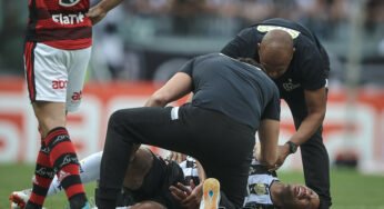 Jair comenta sua lesão e Atlético Mineiro atualiza situação médica do jogador e fala em cirurgia