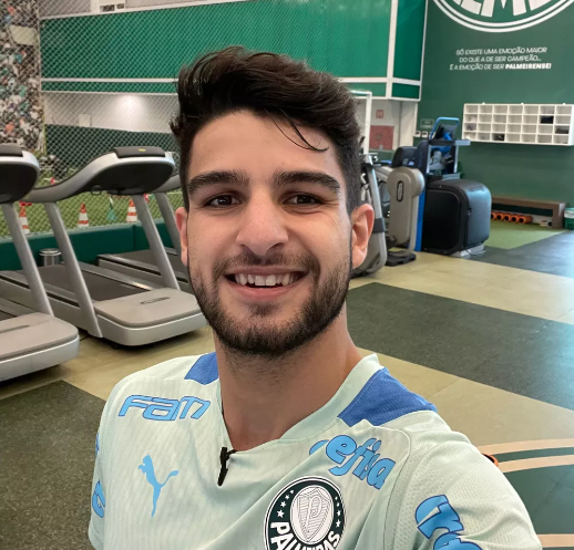 Lopéz faz primeiro treino e se diz ansioso para atuar pelo Palmeiras