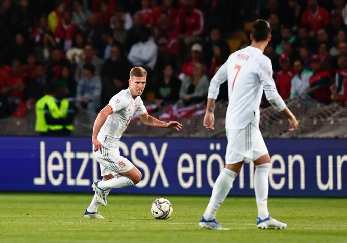 Espanha bate a Suíça por 1×0, em jogo pelo grupo 2 da Nations League