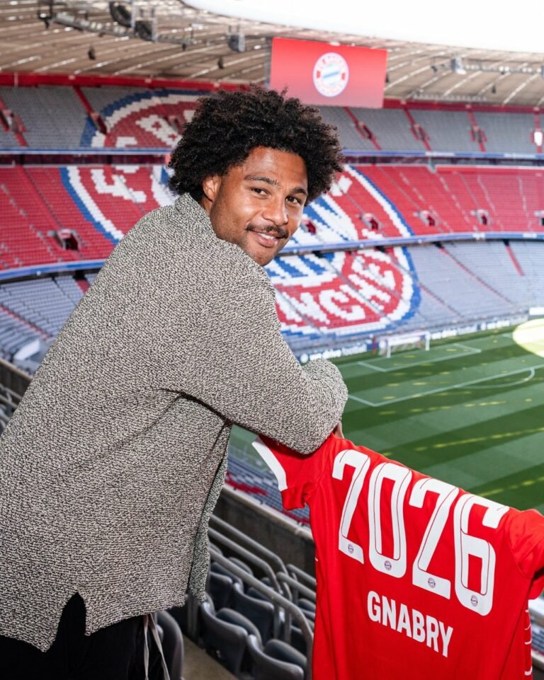 Bayern anuncia renovação de contrato de Serge Gnabry