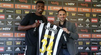 Jemerson é apresentado oficialmente e será o novo número 34 do Atlético Mineiro