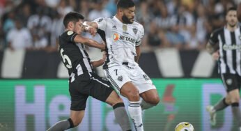 Hulk evita comentar lance polêmico no fim de Atlético e Botafogo e fala em foco na liderança