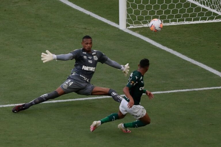 Palmeiras tem interesse em John, goleiro do Santos
