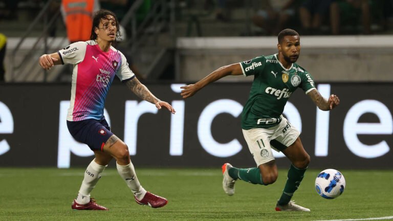 Palmeiras goleia Cerro Porteño e vai encarar Atlético-MG nas quartas da Libertadores