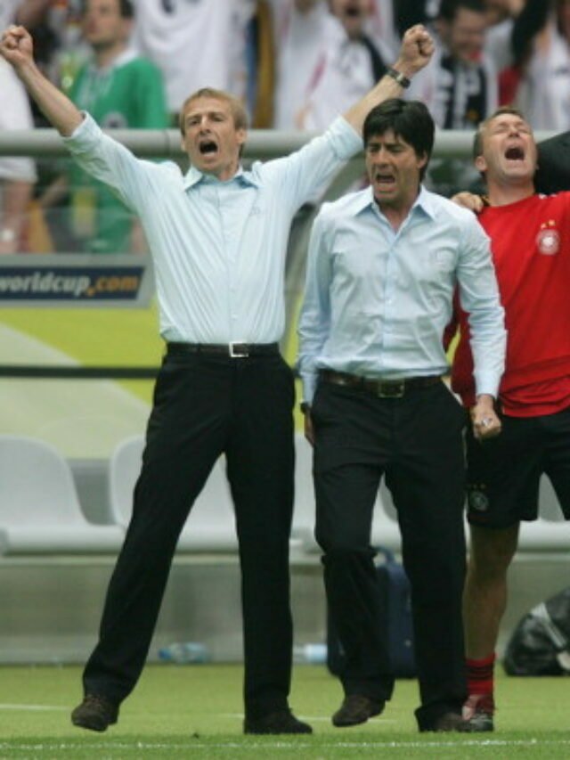 Os técnicos da Alemanha nas últimas 10 Copas do Mundo