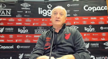 Felipão comenta decisões polêmicas da arbitragem no empate entre Flamengo e Athletico