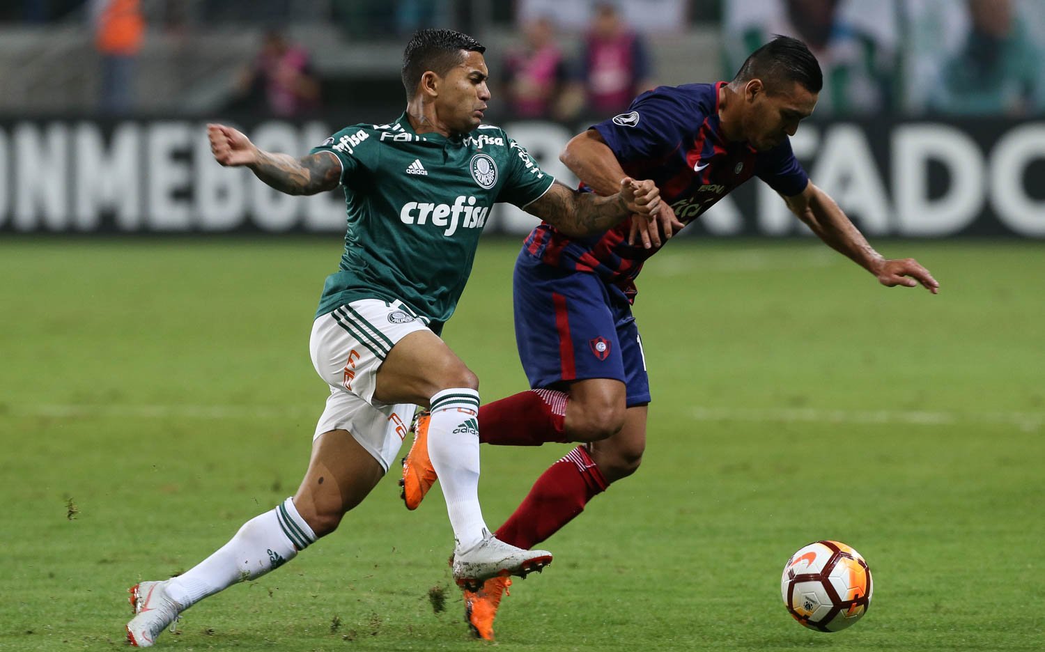 Palmeiras x Cerro Porteño, no Allianz Parque, em 2018.