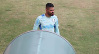 Tabata destaca semana de entrosamento entre titulares do Palmeiras