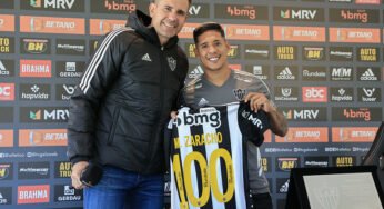 Zaracho chega a marca de 100 jogos pelo Atlético Mineiro