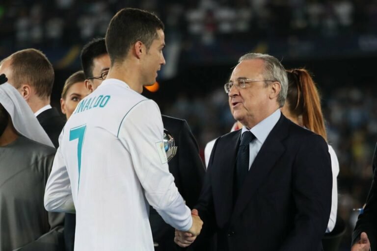 Presidente do Real Madrid descarta Cristiano Ronaldo: “Ele tem 38 anos”