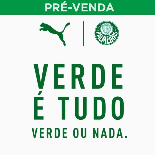 Palmeiras divulga mais detalhes da nova camisa