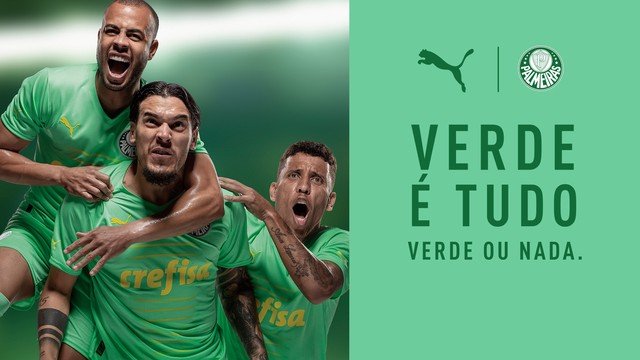 Palmeiras marca data de estreia de nova camisa