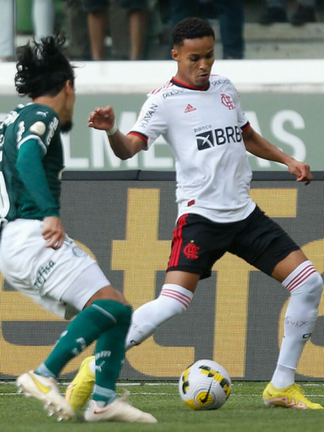 AMARGO! Veja as notas dos jogadores do Flamengo contra o Palmeiras