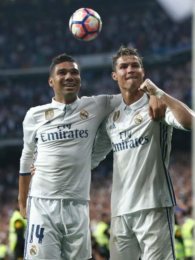 JUNTOS NOVAMENTE! Os números de Casemiro e Cristiano Ronaldo pelo Real Madrid