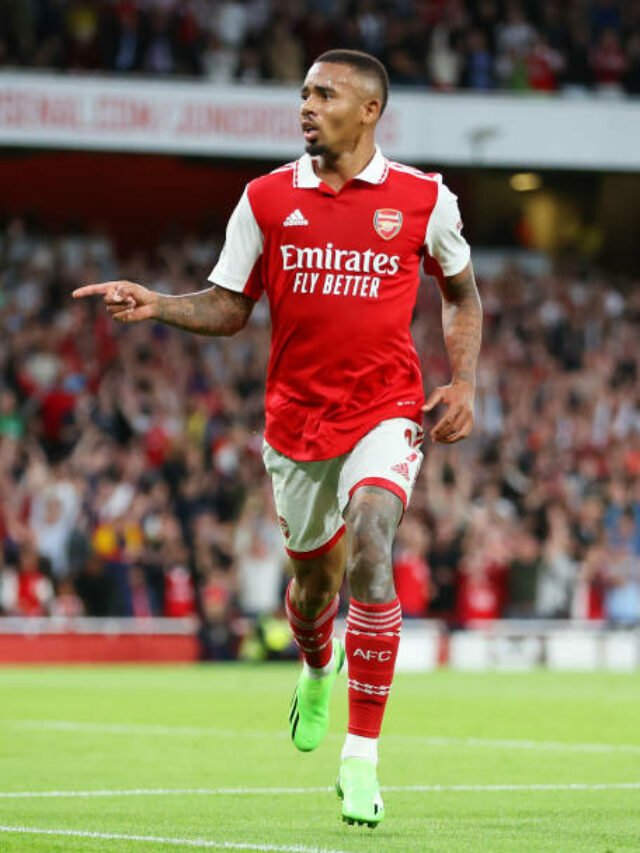 QUE INÍCIO! Os números de Gabriel Jesus na Premier League 22/23