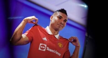 Manchester United divulga o número que Casemiro usará na camisa