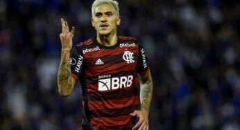Pedro iguala marca de Gabigol e Zico na Libertadores