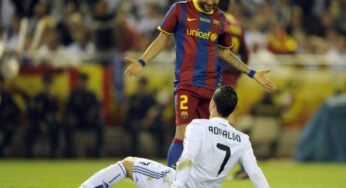 “Chegou uma hora pela rivalidade que me aproximei dele para cumprimentá-lo e ele não me cumprimentou”, diz Daniel Alves, sobre CR7
