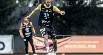 Luan deve ganhar oportunidade como titular do Santos contra o Athletico; veja provável escalação