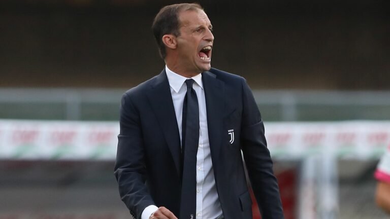 Massimiliano Allegri aponta desfalques como maior dificuldade no início da temporada