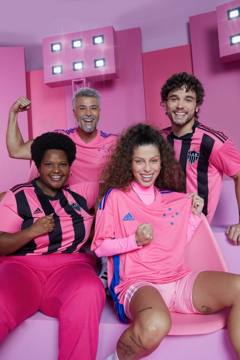 Adidas lança coleção Outubro Rosa 2022; Atlético e Cruzeiro fazem lançamento em conjunto