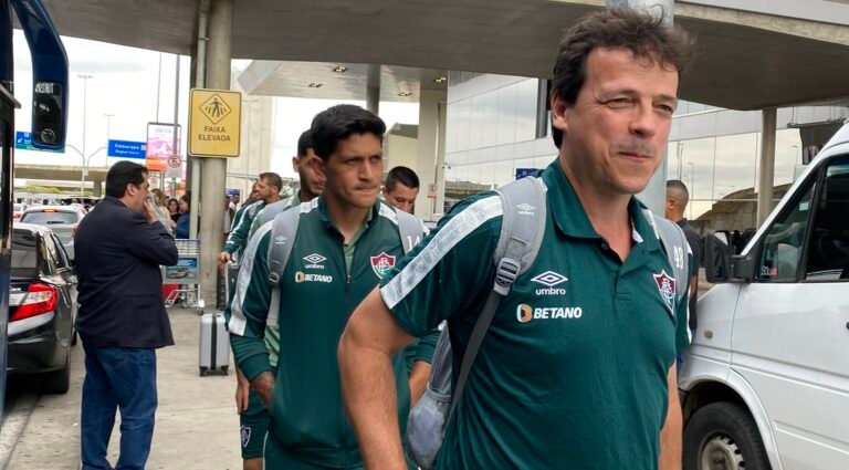 Fluminense chega a Belo Horizonte para pegar o Atlético-MG; veja provável time