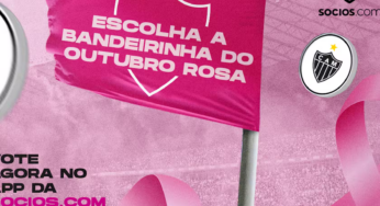 Atlético-MG lança campanha do Outubro Rosa com votação para a torcida