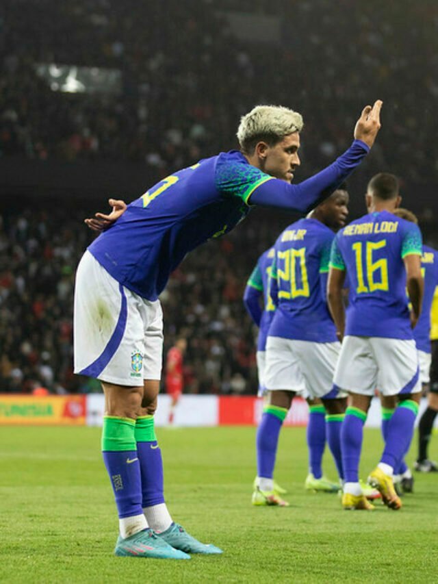 Pedro marca e Brasil goleia a Tunísia em último amistoso antes da Copa