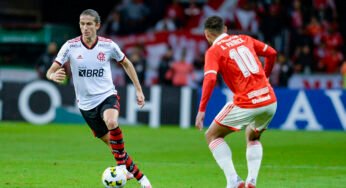 Filipe Luís manda recado para jogador do Inter que sofreu grave lesão