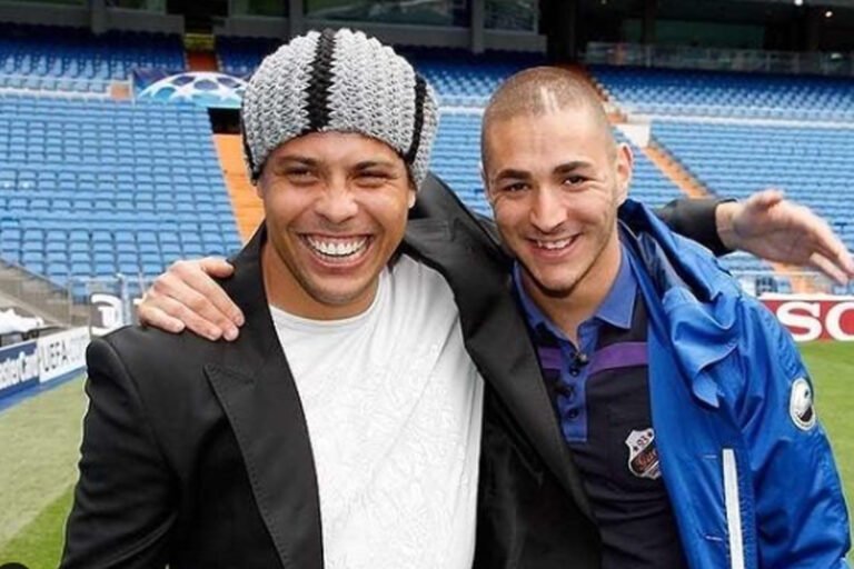 “Não existe outro como ele”, diz Benzema, sobre Ronaldo