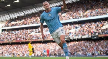 Haaland supera artilheiro do Manchester City na Premier League da última temporada