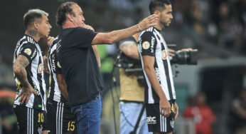 Após vitória, Cuca critica o número de gols perdidos pelo Atlético-MG