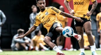 Depois de mais de um mês, Bruno Oliveira é relacionado no Santos