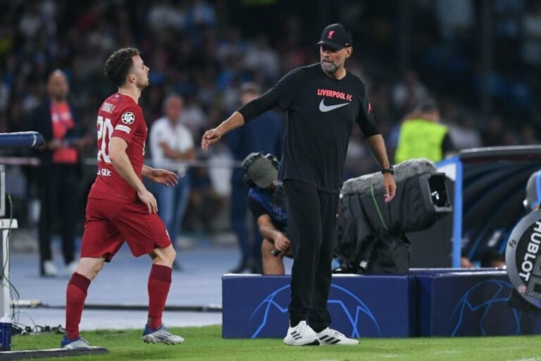 Jürgen Klopp comenta sobre lesão de Diogo Jota